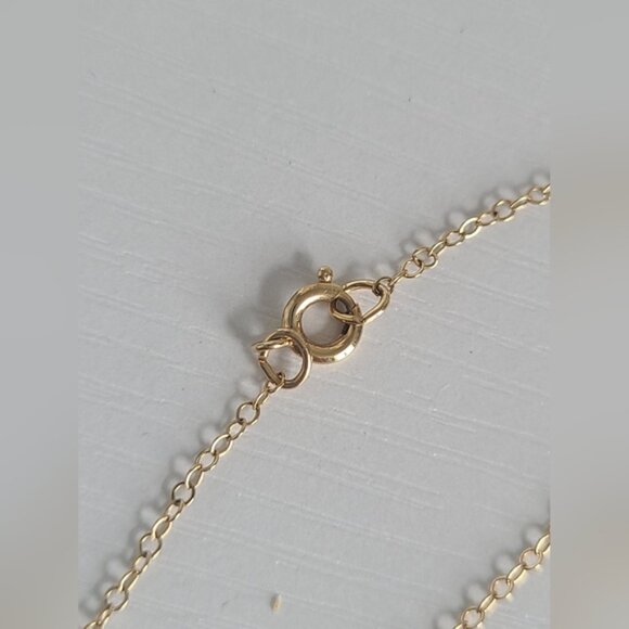 Vintage Gold Filled Baroque Filigree Large Cross Pendant Statement Necklace - Picture 11 of 13